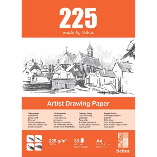 A4 Schut Artist Drawing Paper 225 grams